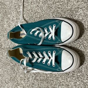 Converse Cream Canvas Sneakers